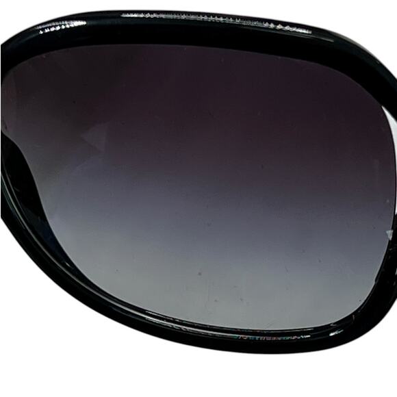 Coach Women\'s Selma Black Round Sunglasses 59MM